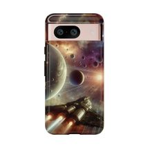 Space Art Tough Cases, Spaceship Traveling Protection for iPhone Galaxy ... - $524.68 MXN