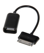 30 Pin To Female Usb Port Dock Adapter For Samsung Galaxy Tab 10.1 8.9 7.7 - £12.57 GBP