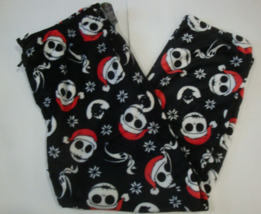 Disney Men&#39;s Christmas Fleece Pajama Pant Nightmare Before Christmas Jac... - £21.39 GBP