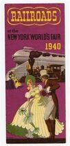 Railroads at the New York World's Fair Brochure 1940 Fair Map &amp; More - $17.82