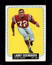 1964 Topps #8 Larry Eisenhauer Good+ Patriots *X109699 - £1.74 GBP
