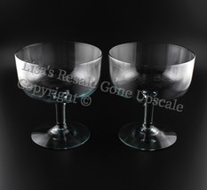 Set of 2 Kosta Boda King Karl Twilight Blue 3 7/8” Champagne / Sherbet Glasses - £43.45 GBP