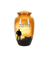 Motorcycle Sunset Cremation Urn - $129.95