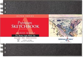 Stillman &amp; Birn 200107 Alpha Series Wirebound Premium Sketchbook, 50 Sheets - $26.99