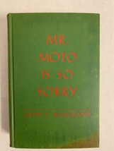 Vintage Book, Mr. Moto Is So Sorry by John P. Marquand - £69.76 GBP