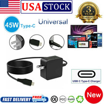 45W USB C Type C AC Adapter Charger LA45NM150 for Dell XPS 13 9365 9370 ... - $27.99
