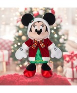 Minnie Mouse Holiday Plush – Medium 16&#39;&#39; NEW w Tags in Sealed Bag Disney... - $22.76