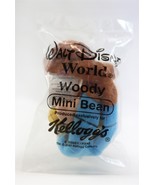 VINTAGE SEALED 2001 Kellogg&#39;s Mini Beans Toy Story Woody - £11.67 GBP