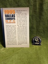 Dallas Cowboys Championship Pins 1995 NFC Conference Champions Willabee &amp; Ward - £19.64 GBP