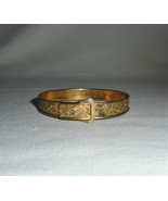 Vintage Baby Bracelet Buckle Bangle Gold Filled Baby Jewelry S.O.B. Bign... - £27.06 GBP