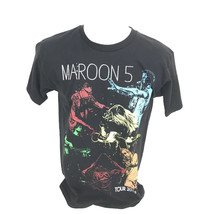 Maroon 5 Adam Levine 2015 Tour Concert Tee T-Shirt American Apparel Size... - £9.56 GBP