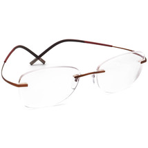Silhouette Eyeglasses 7581 40 6052 Titan Matte Brown Rimless Austria 53[]17 145 - £223.76 GBP
