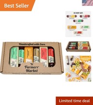 Festive Wisconsin Cheese &amp; Smoked Meat Gift Basket for Any Holiday Celeb... - $1,176.96 MXN