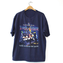 Vintage Twilight Zone Tower of Terror Hollywood Hotel Mouse T Shirt 2X XXL - £143.03 GBP