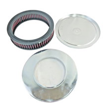 AC9X2RPM For GM Chevrolet 9x2 Round Chrome Breather Washable Air Filter ... - $49.47