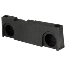 QPower &quot;QBOMB&quot; Chevy/GMC Crew Cab &#39;14-&#39;18 Dual 10&quot; Vented Empty Woofer Box - $244.76