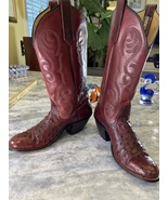 Handmade Rios of Mercedes,  full quill Ostrich Cowgirl boots women’s siz... - £208.45 GBP