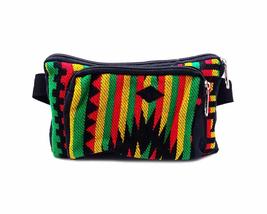 Rasta Aztec Tribal Print Pattern Adjustable Buckle Fanny Pack Waist Bag - Handma - £12.45 GBP