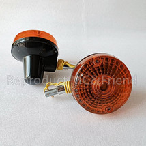 Set 2pcs. Front Turn Signal Winker Lamp 6V. Fits Suzuki TC100 TC125 TC185 - £9.79 GBP
