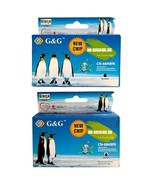 G&amp;G Ink Cartidges Lot Of 2 Black For HP Photosmart NH-R0564XL BK NOS Chi... - $41.01 CAD