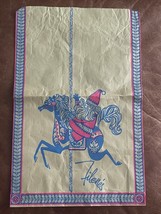 Rare Filene’s Department Store Paper Shopping Bag 70s 17”x12” Carousel H... - $16.58