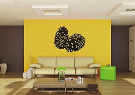 Picniva Pine Cones sty1 Removable Vinyl Wall Decal Home Dicor - £6.82 GBP