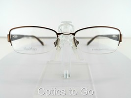 Max Mara MM 1085 (OYBG) Brown  52-18-135 STAINLESS STEEL Eyeglasses Frames - £33.64 GBP