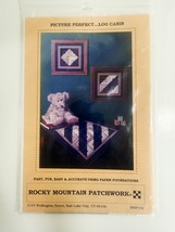 Picture Perfect Log Cabin Pattern Rocky Mountain Patchwork - $5.93