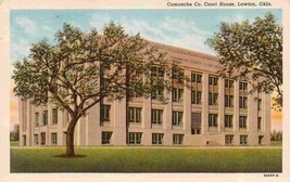 Comanche County Court House Lawton Oklahoma postcard - £3.87 GBP