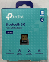 TP-Link UB500 Bluetooth 5.0 Wireless USB Dongle Adapter for PC Computer/... - $13.81