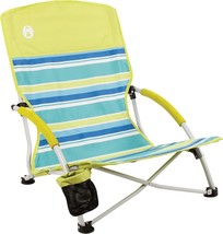 Lightweight Utopia Breeze Beach Chair, Coleman Camping Chair, And Low-Profile - £40.73 GBP