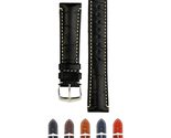 HIRSCH Viscount Louisiana Alligator Leather Watch Strap - Rectangular Sc... - $319.95