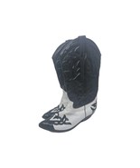 Guess By Georges Marciano Vintage Women&#39;s Boots Size 10 Black White Flames - $774.38 MXN