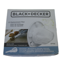 Black + Decker Vacuum Replacement Filter VF110 Dustbuster Lithium Hand Held - £7.48 GBP