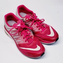 Nike Lunar Speed Fuchsia Pink &amp; White Lunarlon Running Shoes W/Fitsole Size 10 - $17.25