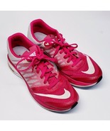 Nike Lunar Speed Fuchsia Pink &amp; White Lunarlon Running Shoes W/Fitsole S... - $304.69 MXN