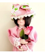 Porcelain Doll 12 Gibson Girls Danbury Mint 1984 Vintage 6.5&quot; PorcBin1 - $40.73 CAD