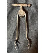 Old Antique English Silver Plated Ice Bucket Tongs Set Claw Nips Hammer ... - $253.66 CAD