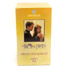 Set of 4 VHS The Thorn Birds Miniseries Richard Chamberlain Rachel Ward - $24.72