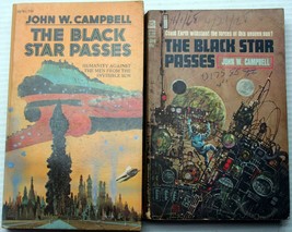 Vntg John W Campbell Ace Sf The Black Star Passes [Arcot, Morey &amp; Wade #1] - £11.68 GBP