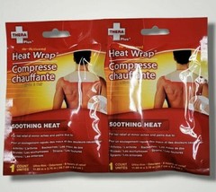 4 Pks Heat Wrap Compresses Thera Plus Air Activated Great for Travelling or Work - £13.62 GBP