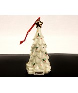 Porcelain Christmas Tree Ornament, Baum Brothers &quot;Formalities&quot;, 2002, Mu... - £19.20 GBP