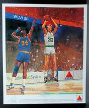 Boston Celtics Larry Bird 1988 Citgo Poster - £5.60 GBP