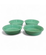 Vintage Homer Laughlin Fiesta Light Green Fruit Bowls Set Of 4 Made In USA - $1,888.67 MXN
