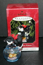Hallmark Keepsake Series 1999 Mischievous Kittens Christmas Ornament 06427 - £62.92 GBP