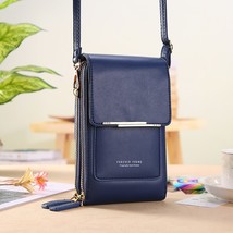 PU Leather Women Handbags Touch Screen Phone Purse for Girls Female Mini Card Ho - £33.44 GBP