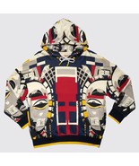 AGTAWH French Terry Motif Print Hoodie Men&#39;s XL Unity Print All Cotton - $1,035.14 MXN