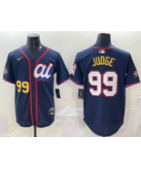 Men&#39;s All Stars 2025 New York Yankees 99 Aaron Judge Baseball Js Navy Blue - $1,257.00 MXN