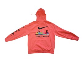 Mens Nike Air Max Evolution of Icons Burnt Orange Logo Hoodie Size L - $19.00