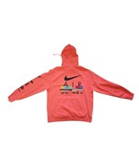 Mens Nike Air Max Evolution of Icons Burnt Orange Logo Hoodie Size L - $19.00